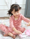 Girls' cotton underwear and pajamas set