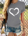 Women's short sleeve T-shirt top
