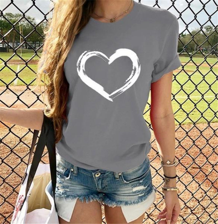 Women's short sleeve T-shirt top