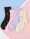 Cosmic starry female socks