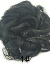 New Trendy Design Women Wavy Curly Messy Hair Bun Synthetic