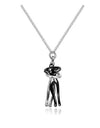 Love Hug Necklace Unisex Men Women Couple Jewelry Simple Temperament Clavicle Chain Valentines Day Lover Gift