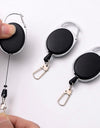 Creative Telescopic Wire Rope Key Ring Carabiner