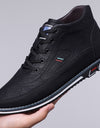 Men's High Top Shoes With Lace Up Martin Boots