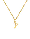 26 Love Letters Titanium Steel Pendants Necklace