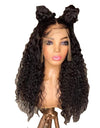 Former Lace Wig European And American Wig Female Long Curly Hair