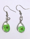 Fashion Drop-shaped Dried Flower Earrings
