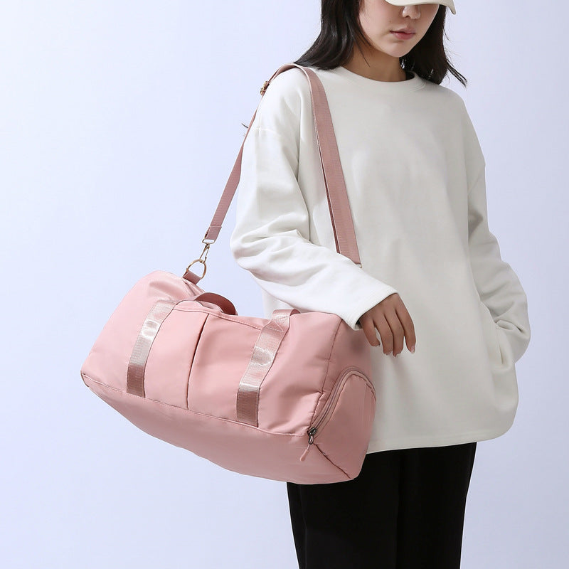 Travel Bag Women's Portable Large Capacity Sports Gym Bag