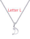26 Love Letters Titanium Steel Pendants Necklace