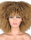 Small Curly Hair Rose Mesh Synthetic Headgear