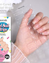 Japanese Style Nail Beauty Gel Stickers Semi-curing French Gel