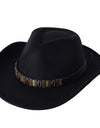 Woolen Hat Western Cowboy Top Hat Men's And Women's Curling Shell Accessories