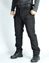 Winter Tactical Pants Men's Fleece-lined Waterproof Shark Skin Soft Shell Tactical Pants