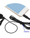 Portable clip Condenser Microphone Mobile Phone Universal 3.5MM
