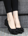 Women's Soft Soled Butterfly Bow Wedge Cloth Shoes