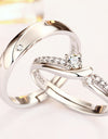 Couple Ring One Ring Simple