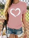 Women's short sleeve T-shirt top