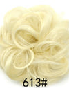 New Trendy Design Women Wavy Curly Messy Hair Bun Synthetic