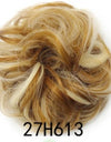 New Trendy Design Women Wavy Curly Messy Hair Bun Synthetic