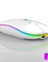 Ultra-thin Charging Wireless Mouse Bluetooth