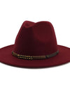 Woolen jazz hat