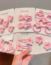 Cherry Blossom Cute Side Cropped Hair Clip Hair Rope