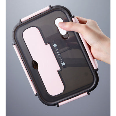 Kitchen Lunch Box Work Student Outdoor Activities Travel Microwave Heating Food Container Plastic Bento Box Storage Snacks Boxes