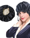 Shower Cap Soft Silk Dual-use Bath Cap Chemotherapy Cap