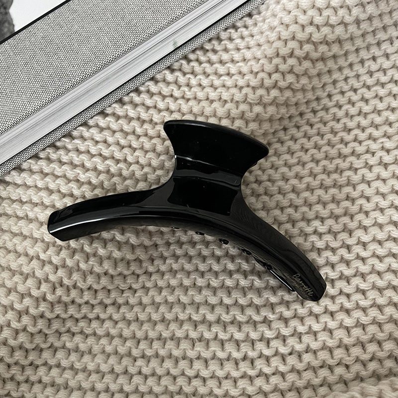 Retro Ponytail Hair Claw Simple Elegant Hair Clip