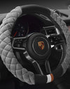 Universal Car Steering Wheel Cover Winter Decoration Cute 38cm Plush Footprint Auto Automobile Vehicle Steering Wheel Protector