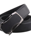 Men's belt leather automatic buckle leather belt