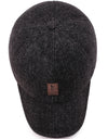 Men's Middle-aged And Elderly Woolen Baseball Caps