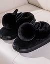 Cotton Slippers Women's Bag With Winter Indoor