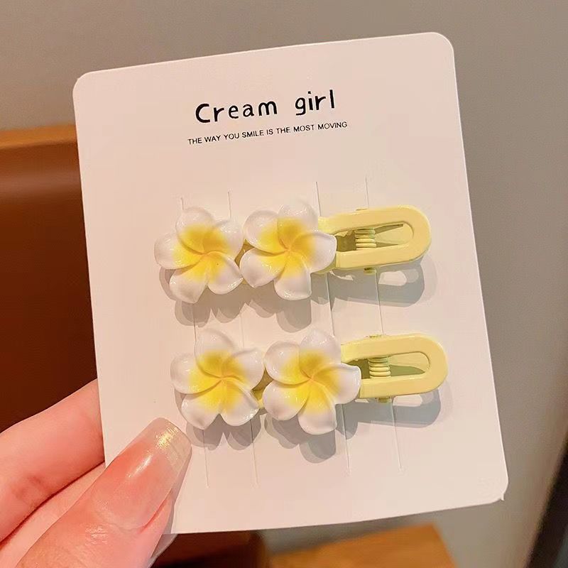 Cherry Blossom Cute Side Cropped Hair Clip Hair Rope