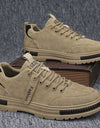 Men's Sports Shoes Casual Sneakers Outdoor Platform Fashion Luxury Lace-up Loafers Breathable Hiking Flat Shoes