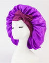 New Silk Bonnet For Sleeping Women Satin Bonnet Hair Bonnet Night Sleep Cap Scarf Wrap For Curly Hair With Tie Band For Curly Hair