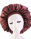 Beauty print Satin silk Bonnet sleep night cap