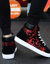 Spring high top shoes Korean Edition men''s shoes