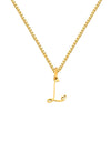 26 Love Letters Titanium Steel Pendants Necklace