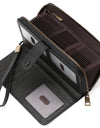 Expanding Card Holder Women's Long Wallet Passport Bag