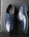 Formal Plus Size Business Men's With Lace Up Leather Shoes
