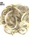 New Trendy Design Women Wavy Curly Messy Hair Bun Synthetic