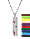 316L Stainless Steel Aromatic Perfume Oil Essential Oil Diffuser Pendant Necklace