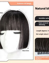 Bangs Wig Female Simulation Sweet Cool Princess Cut Wig Set
