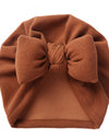 New Style Cashmere Baby Pullover Hat Cotton Filled Bow