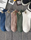 Summer Thin And All-matching Socks Polyester Cotton Low Top