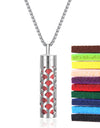 316L Stainless Steel Aromatic Perfume Oil Essential Oil Diffuser Pendant Necklace