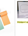 Portable Mini Thermal Label Printer Home Photo Printer Student Wrong Question Printer Bluetooth-compatible Mini Label Printer Price Tag