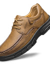 Men's Handmade Shoes Stitching Plus Size Casual Leather Shoes