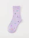 Cosmic starry female socks